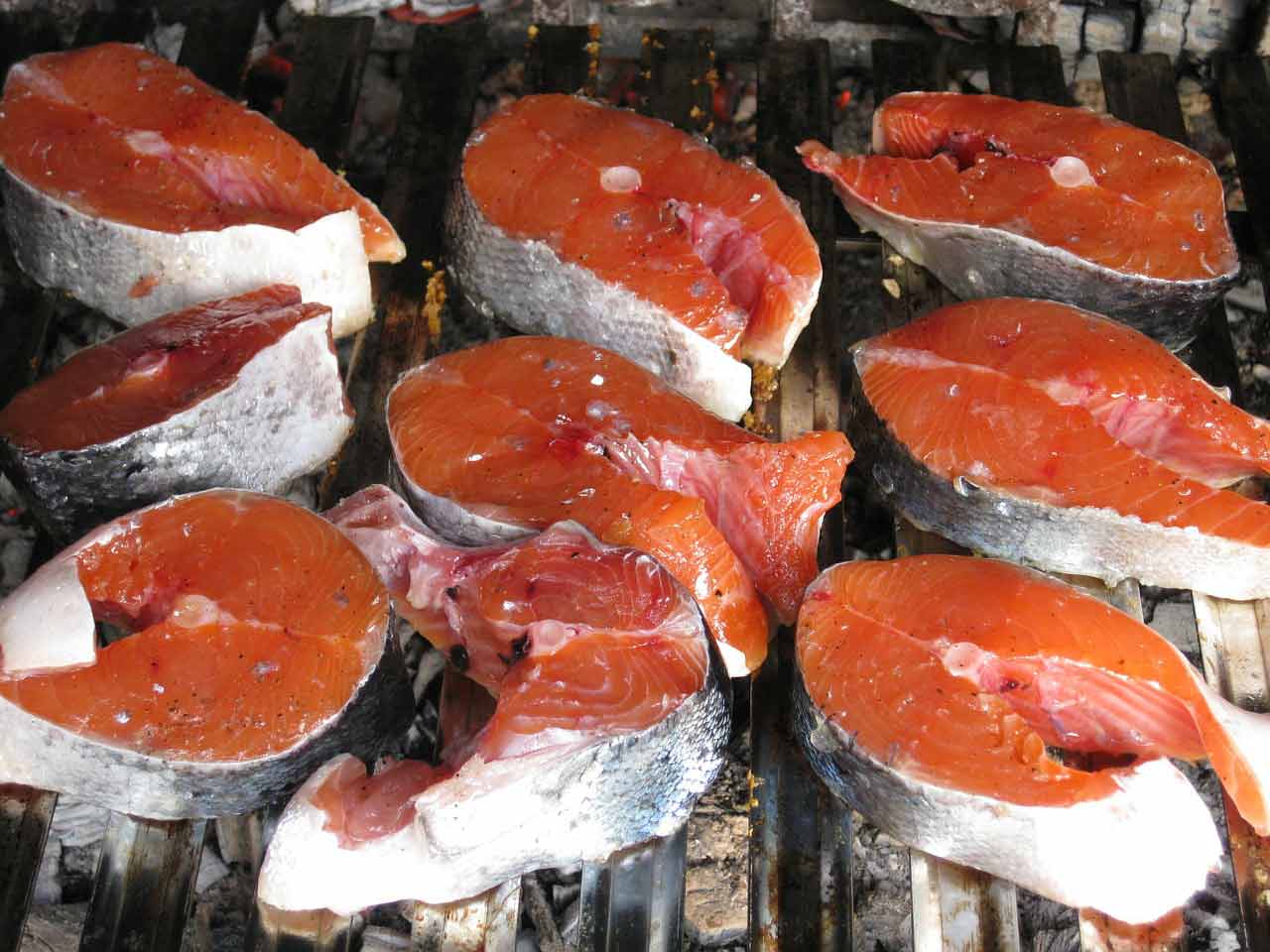 barbecue saumon