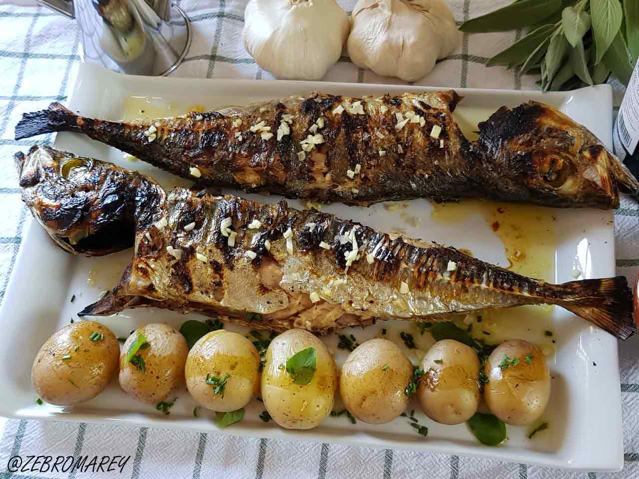 recette-chinchard-poisson barbecue